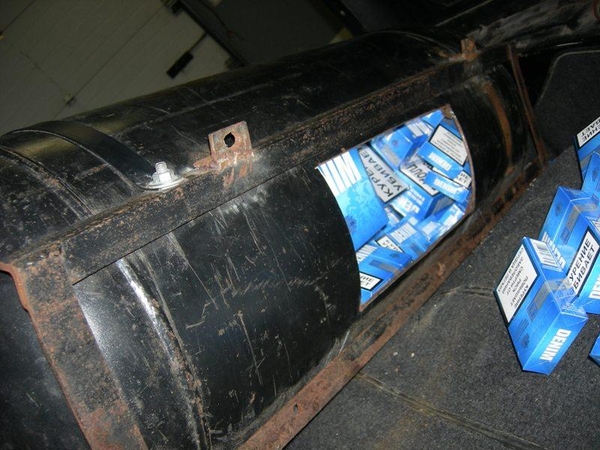 Už cigarečių kontrabandą – dvigubi nemalonumai