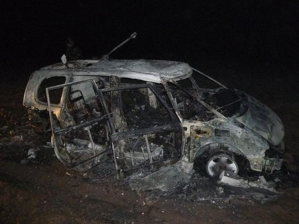 Prie sienos su Rusija supleškėjo automobilis