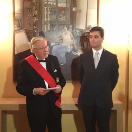 V. Landsbergiui įteiktas aukščiausias Prancūzijos valstybinis apdovanojimas