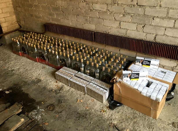 Už nelegaliai gabentas prekes – 1 500 eurų bauda