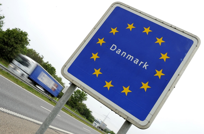 Danija paskelbė grąžinanti sienos su Vokietija kontrolę
