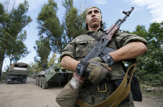 Pirma didelė Ukrainos pergalė prieš sukilėlius temdo viltis dėl paliaubų