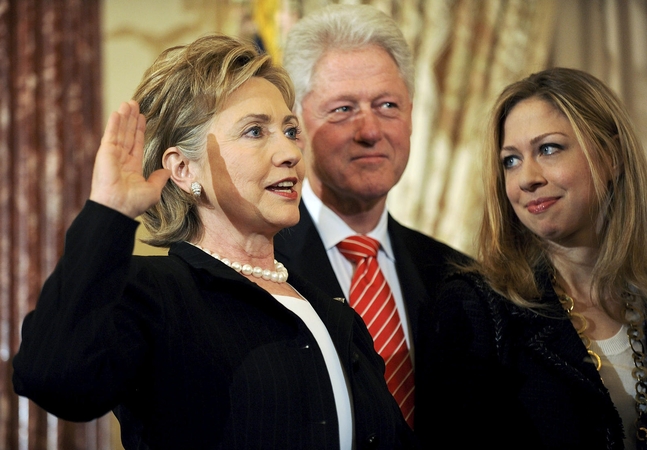 Hillary Clinton su šeima