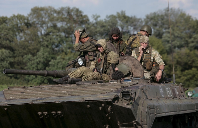 Ukrainos rytuose per susirėmimus žuvo keturi žmonės