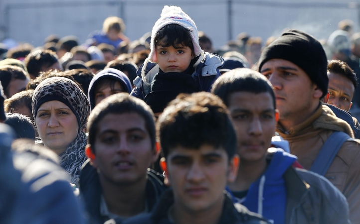 Vengrijai uždarius sieną, Kroatiją kirto 307 tūkst. migrantų