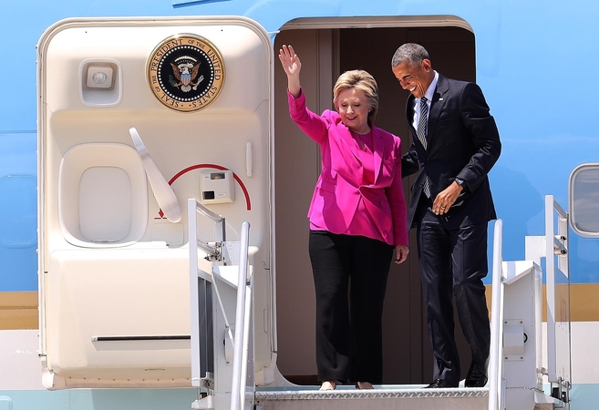 B. Obama pasirengęs perduoti estafetę H. Clinton