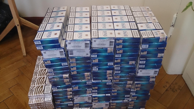 Kontrabandinės cigaretės pirkėjų nepasiekė