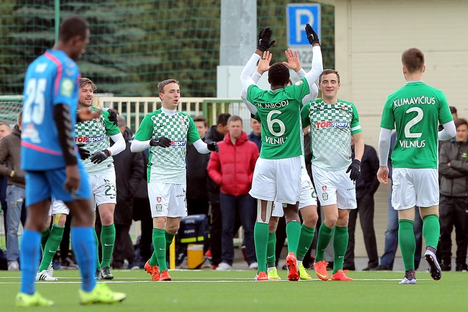 Vilniaus „Žalgiris“ lengvai sudorojo Kauno „Stumbrą“