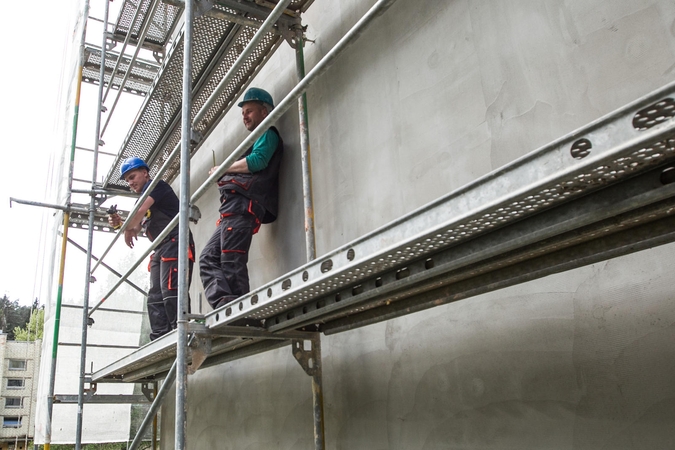 Renovacija įsibėgėja, bet padaryta ir klaidų