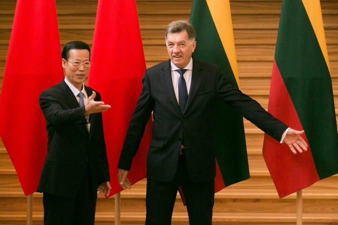 A. Butkevičiaus susitikimas su Kinijos vicepremjeru Gaoly Zhang.