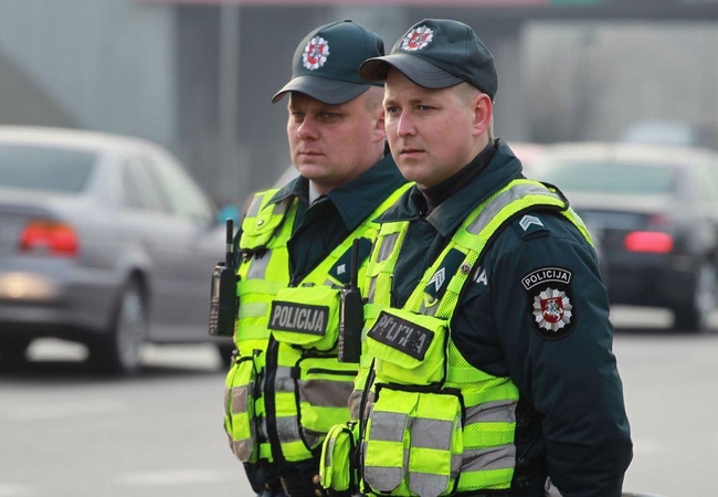 Lietuvos policijai nurodyta sustiprinti pajėgas