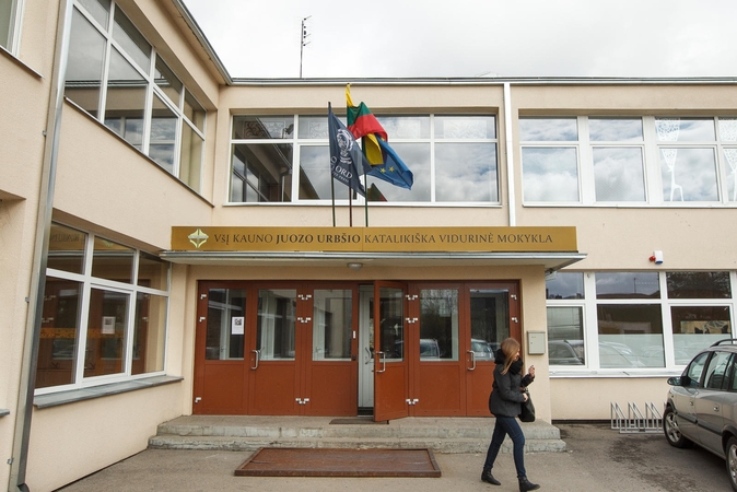J.Urbšio katalikiška mokykla.