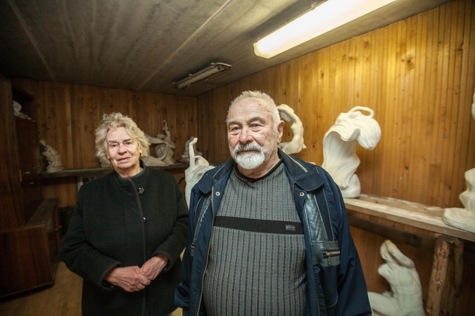 A. ir A.Orlovai saugo skulptorės kūrybinį palikimą.