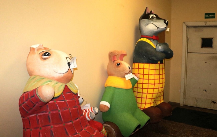 Kaune pavogti trys zuikiai, vilkas ir peliukas rasti Karmėlavoje