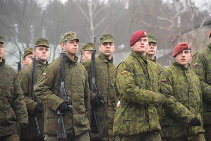 Prisiekė paskutinė šiemet karių savanorių laida
