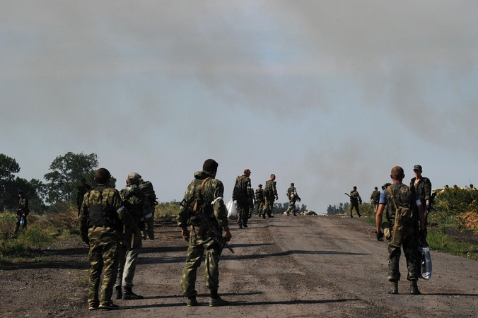 Rusijai – kaltinimai numušus Ukrainos naikintuvą 