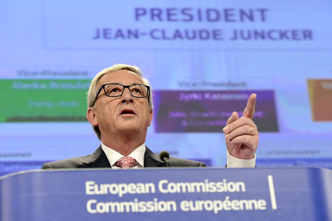 Europos Komisijos vadovas pristatys 300 mlrd. eurų investicijų planą