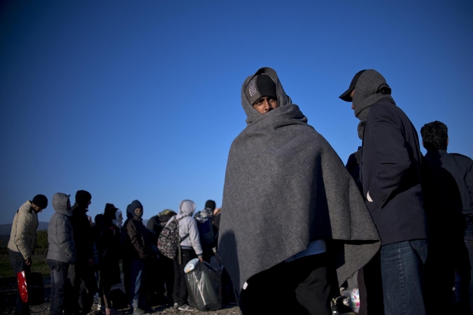 Spalį Viduržemio jūrą kirto rekordinis skaičius migrantų