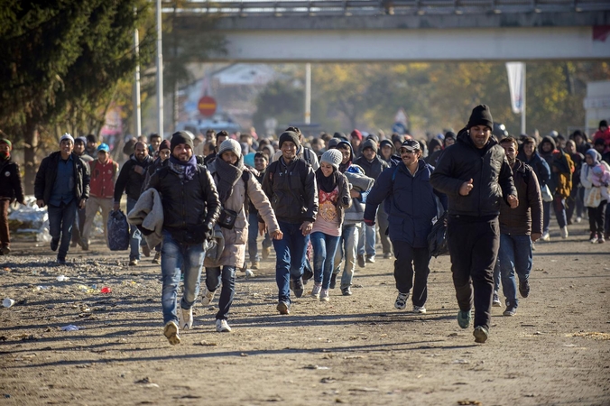 Perspėjimas: migrantų antplūdis dar nepasiekė piko