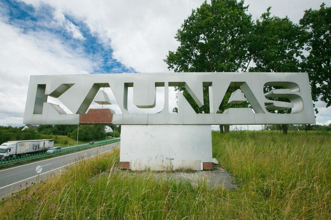 Kauno įvaizdžio ženklas byra
