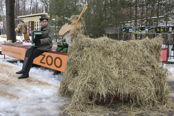 Užgavėnių linksmybės neaplenks ir Lietuvos zoologijos sodo