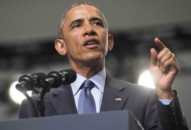 JAV prezidentas B. Obama gyrė sutartį su Iranu