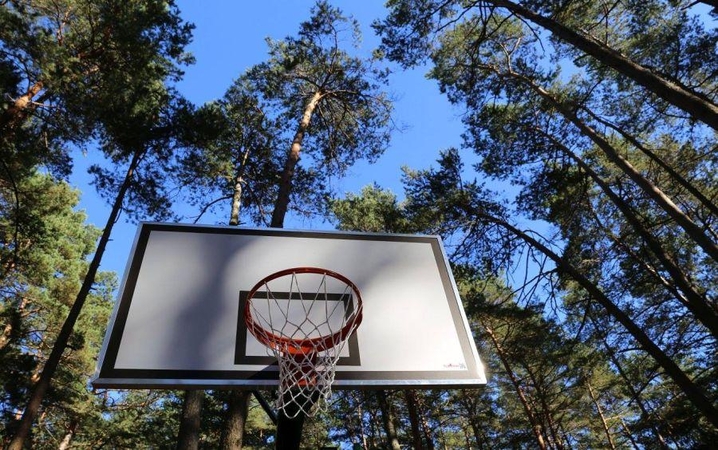 Kačerginės sanatorijoje – nauja sporto aikštelė