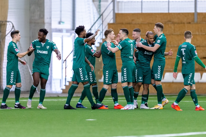 Trys iš trijų: „Kauno Žalgiris“ pirmauja A lygoje