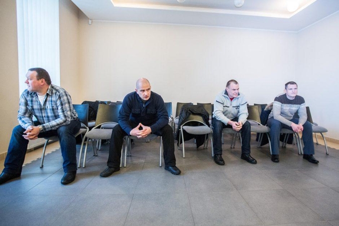 Iš kairės: R. Liubinas, L. Kaleinikas, T. Griganavičius, K. Tataro 