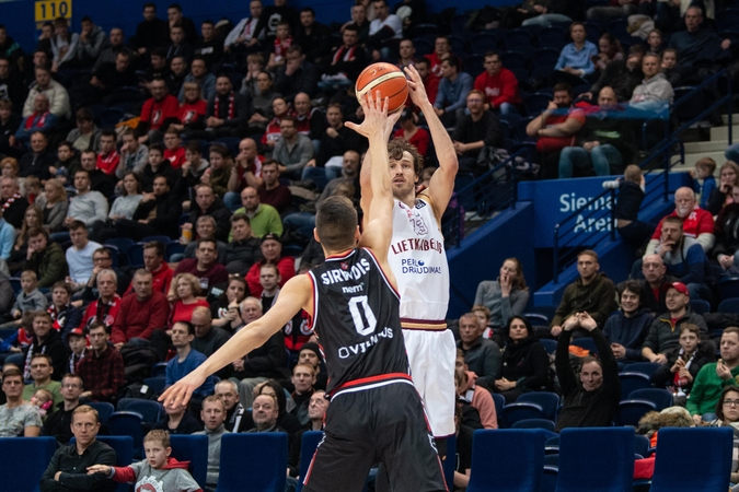 „Lietkabelis“ Vilniuje pranoko „Ryto“ krepšininkus