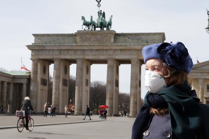 Koronaviruso atvejų skaičius Vokietijoje viršijo 10 tūkst.
