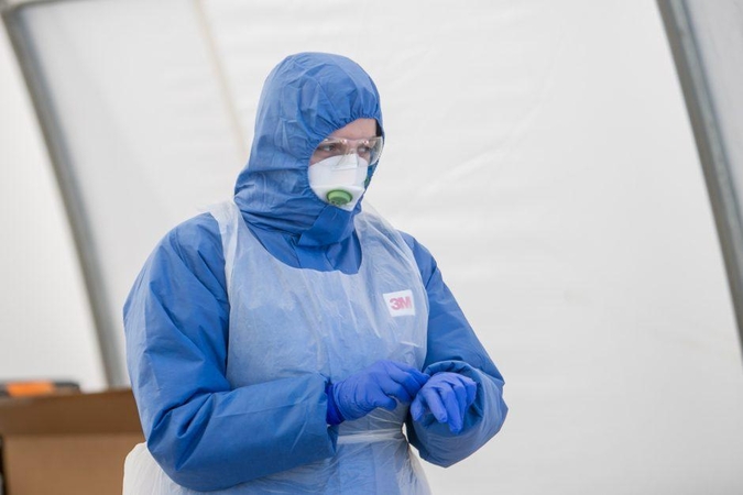 Klaipėdoje – dešimtys gydomų ir tiriamų, kyla įtampa dėl medikų