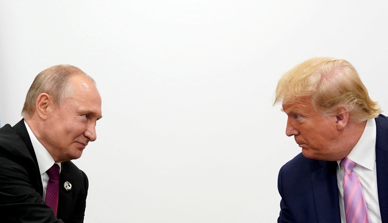Vladimiras Putinas ir Donaldas Trumpas