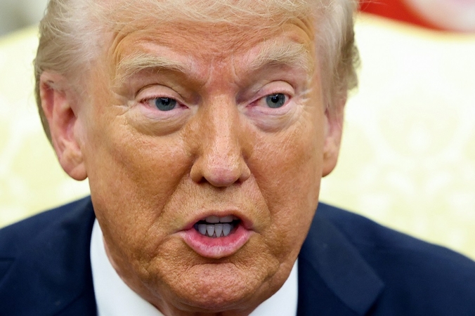 Trumpas: Putinas laikysis žodžio dėl bet kokio susitarimo su Ukraina