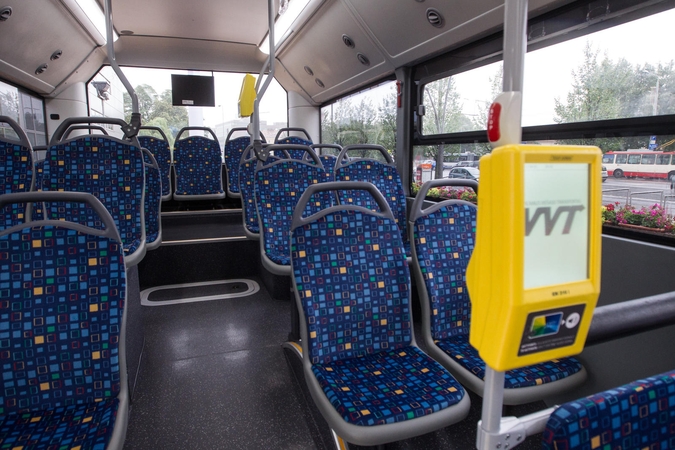 Vilniuje šiemet ketinama įrengti daugiau autobusų juostų