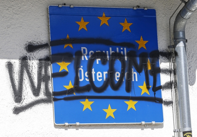 ES „labai susirūpinusi“ dėl Austrijos veiksmų pasienyje