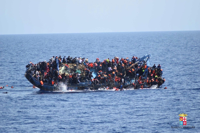 Viduržemio jūroje nuo 2014-ųjų nuskendo daugiau nei 10 tūkst. migrantų