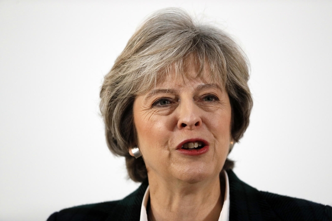 Th. May: Britanija paliks bendrą ES rinką (papildyta)