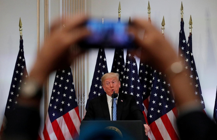 "Mokinys" D. Trumpas pirmininkavo JT Saugumo Tarybai