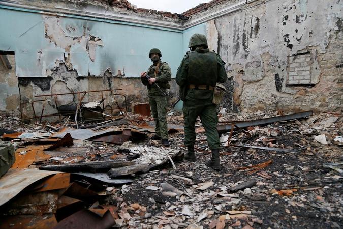 Berlynas: Rusija Ukrainos konflikte siekia provokuoti