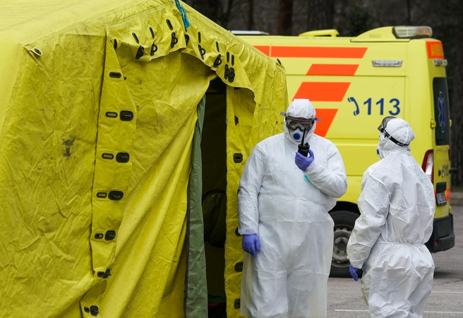 Latvijoje užsikrėtusiųjų koronavirusu – daugiau nei 70, Estijoje – beveik 260