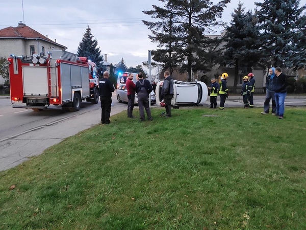 Per avariją Kaune apvirtus automobiliui nukentėjo žmogus