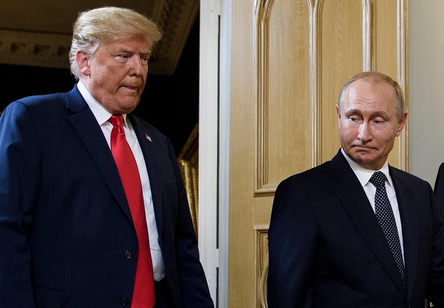 V. Putinas: susitikimas su D. Trumpu buvo sėkmingas