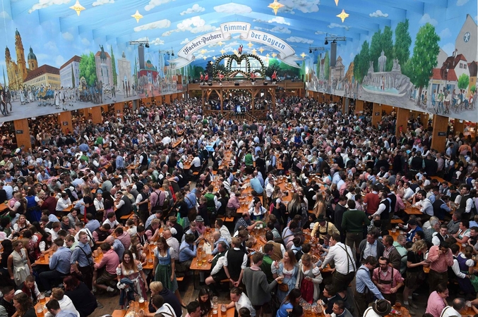 Šiemet garsiajame „Oktoberfest“ festivalyje apsilankė 6,3 mln. žmonių