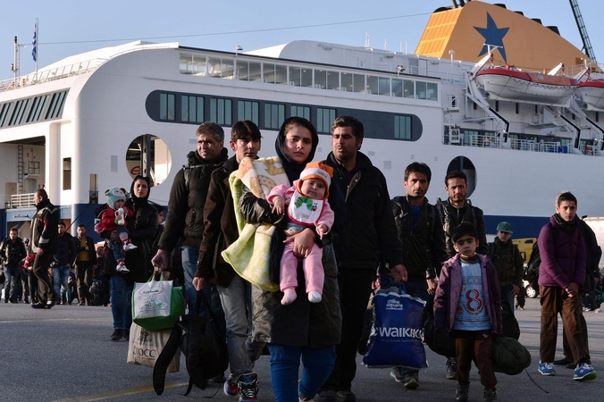 Šiemet į Europą atvyko dešimtadalis milijono migrantų