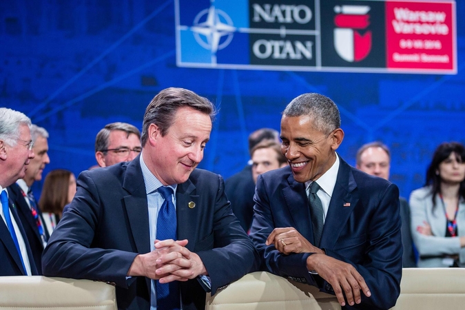 B. Obama: nesutarimai dėl ,,Brexit“ kelia grėsmę saugumui