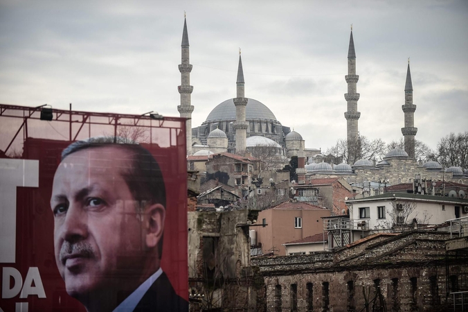 Turkija iki referendumo neberengs agitacinių mitingų Vokietijoje