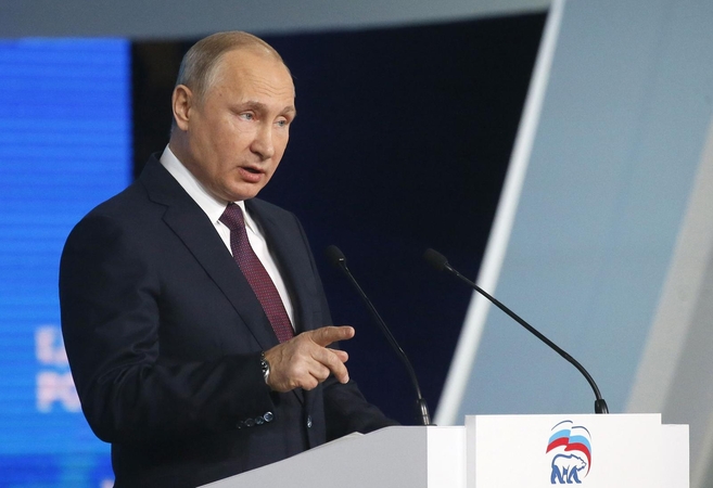 V. Putinas žada modernizuoti Rusiją