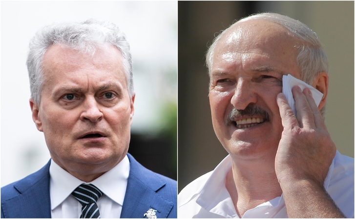 G. Nausėda įspėja A. Lukašenką: nereikia daryti to, dėl ko vėliau tektų gailėtis