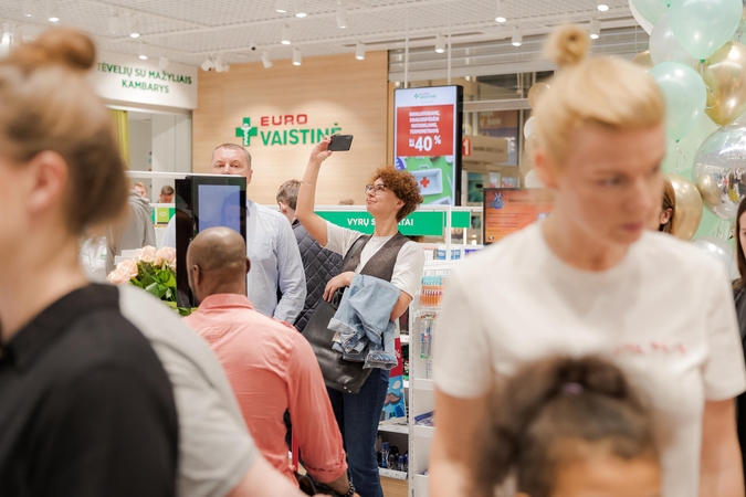 Vilniuje duris atvėrė moderniausia „Eurovaistinė“ Baltijos šalyse